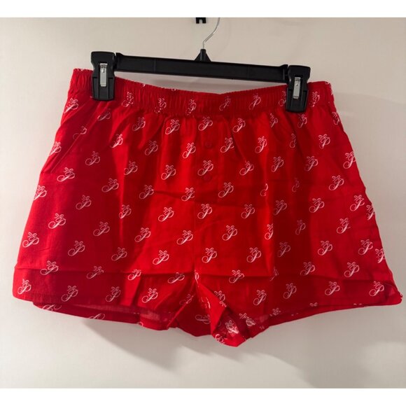 Victorias Secret Pink Red Boxer Shorts XXL Womens - Picture 2 of 3